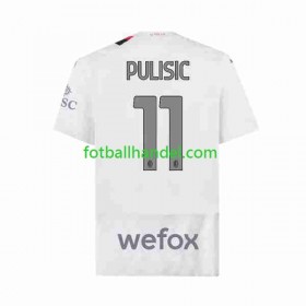 Herre Fotballdrakter AC Milan Christian Pulisic 11 Borte 2023-24 Kortermet